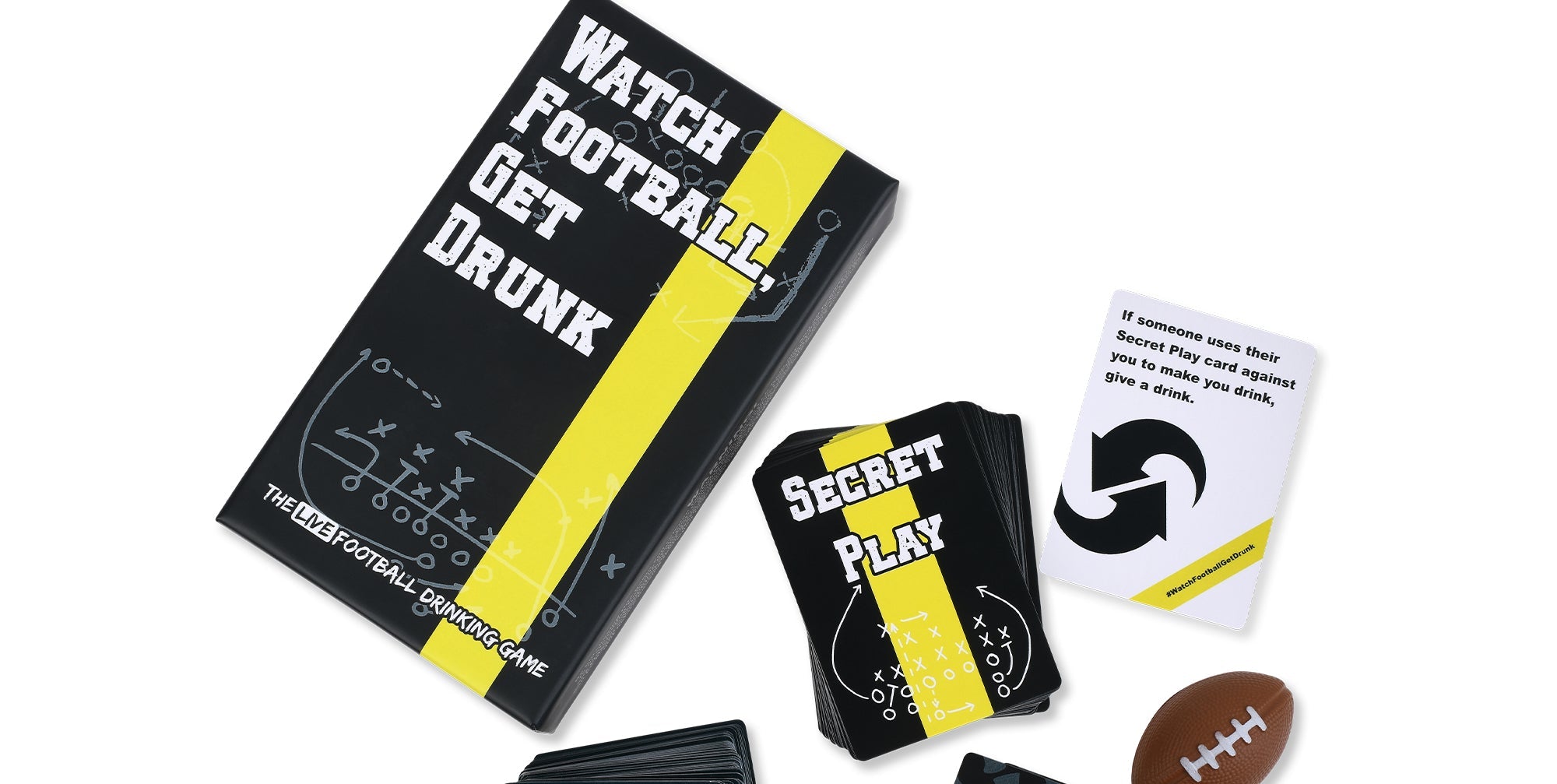 Watch Football, Get Drunk – The Ultimate Football Drinking Game for NFL Watch Parties
