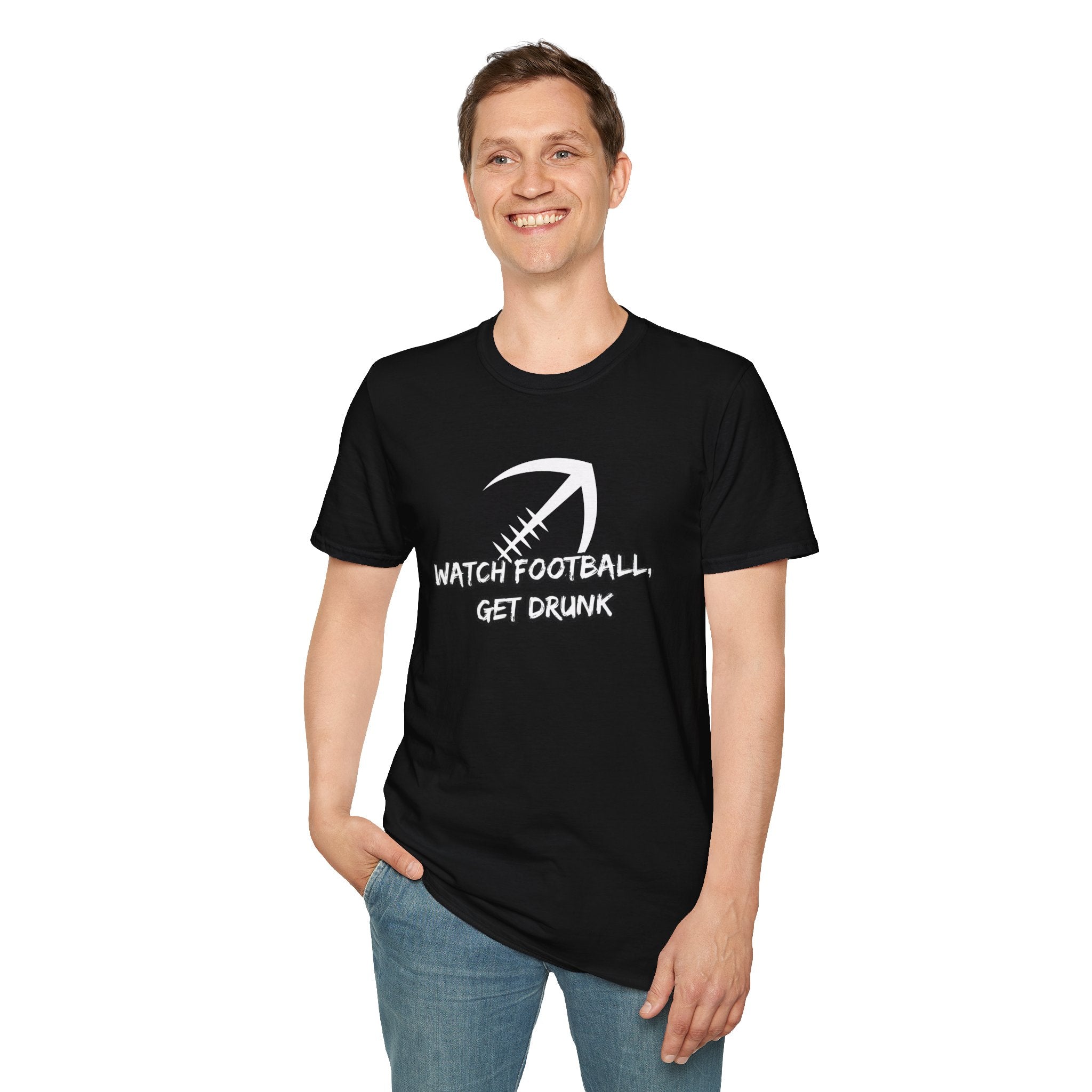 Watch Football Get Drunk graphic shirt
