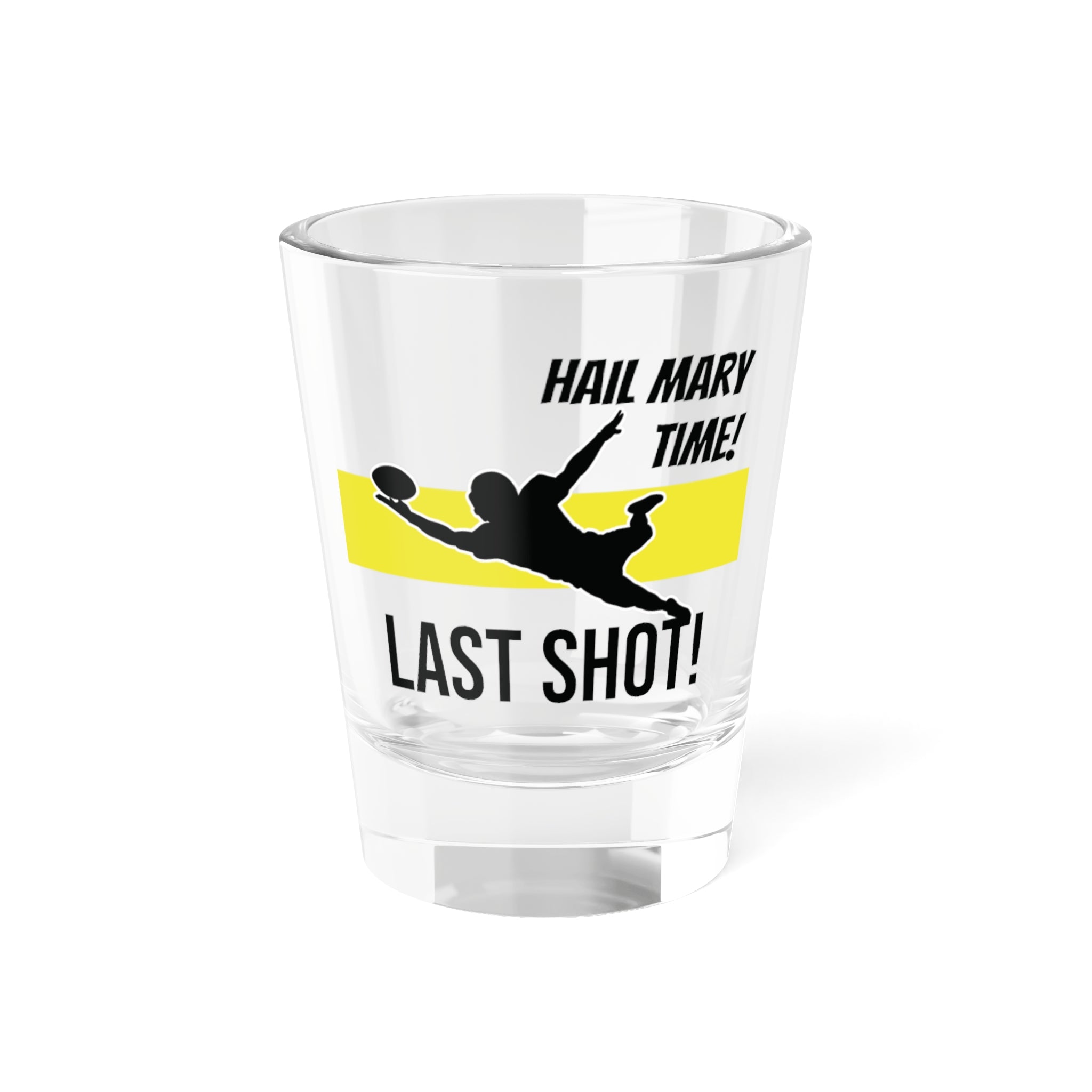 Watch Football Get Drunk shot glass