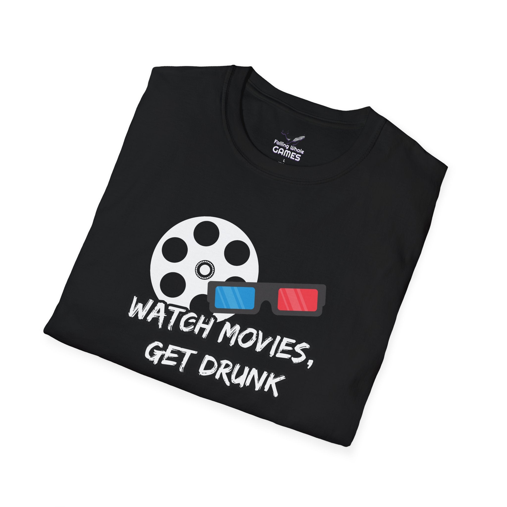 Watch Movies Get Drunk graphic shirt