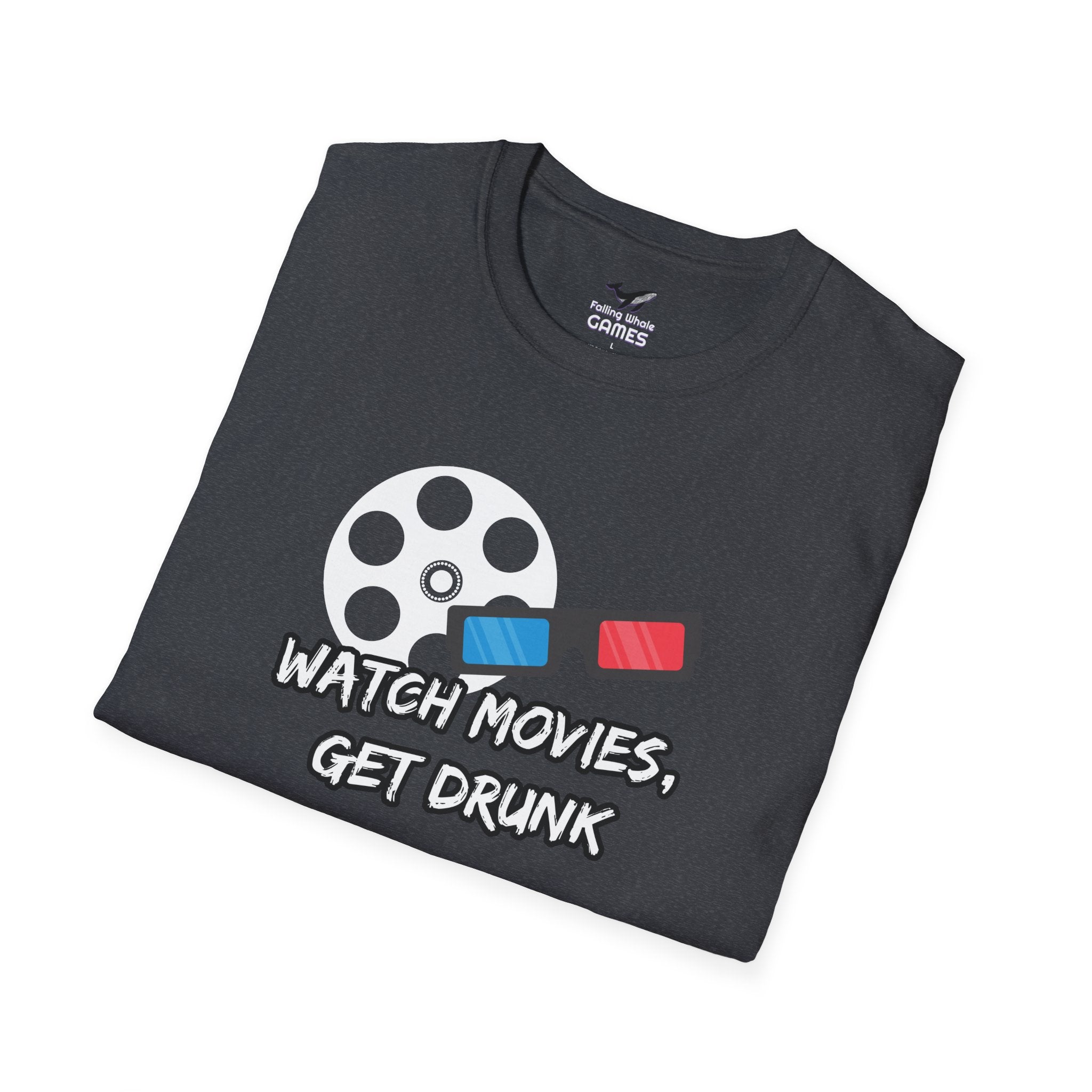 Watch Movies Get Drunk graphic shirt