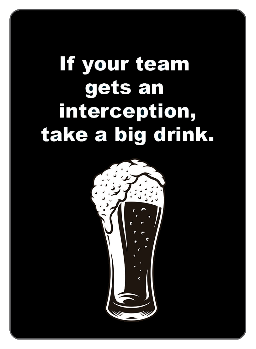 Always In Play card for if there is an interception
