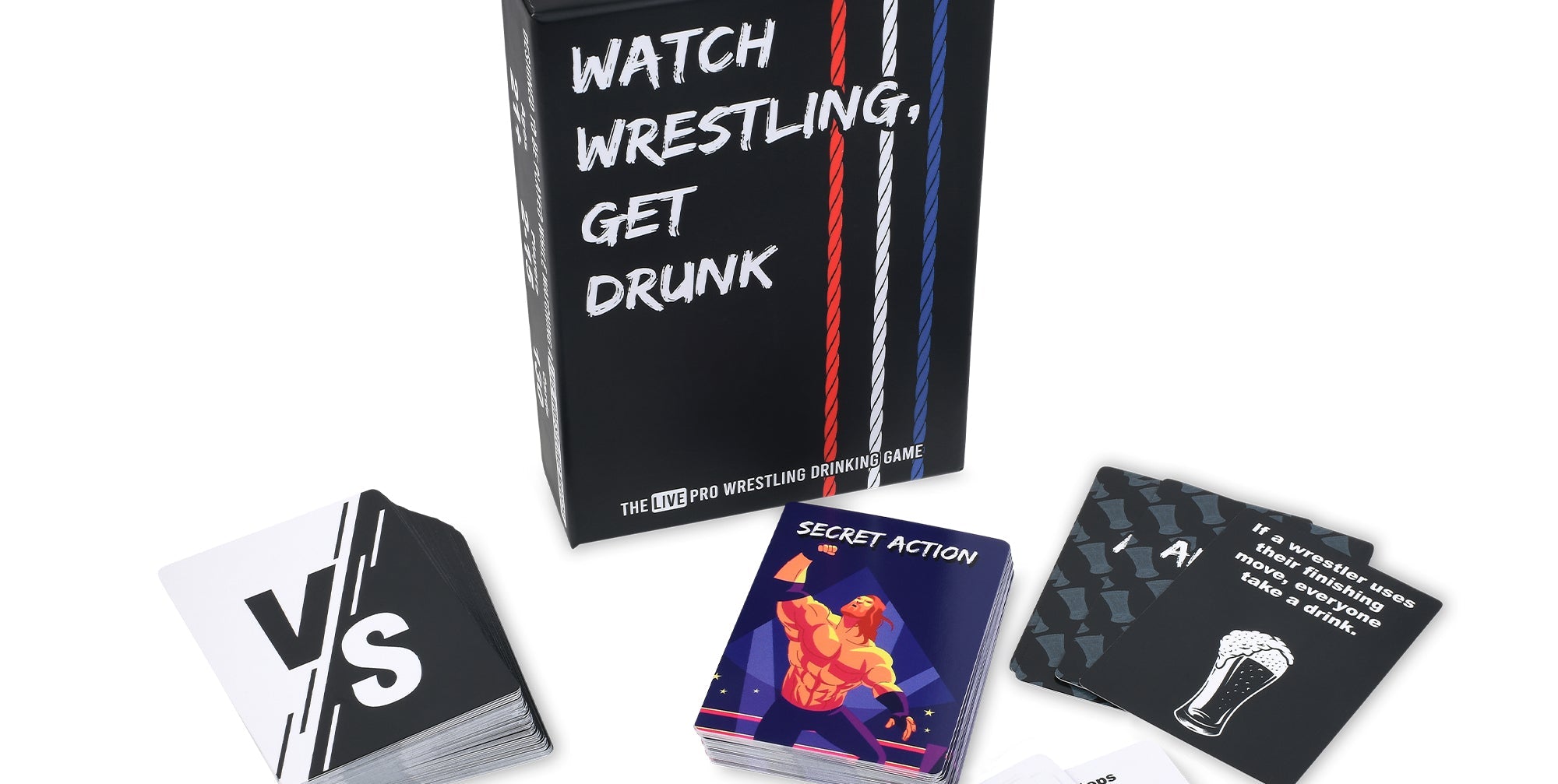 Watch Wrestling, Get Drunk – The Ultimate Wrestling Drinking Game for WWE and AEW Fans