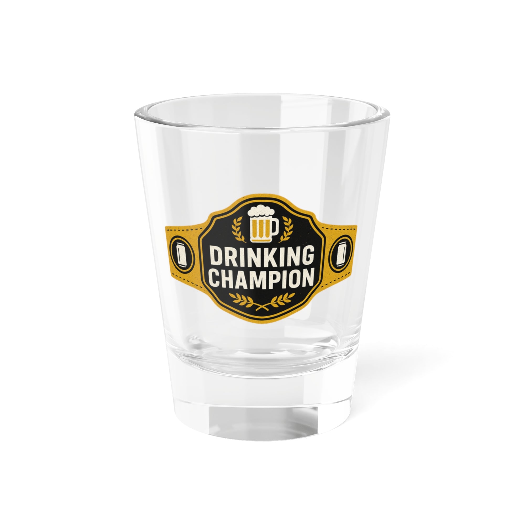 Wrestling Champion Belt Shot Glass