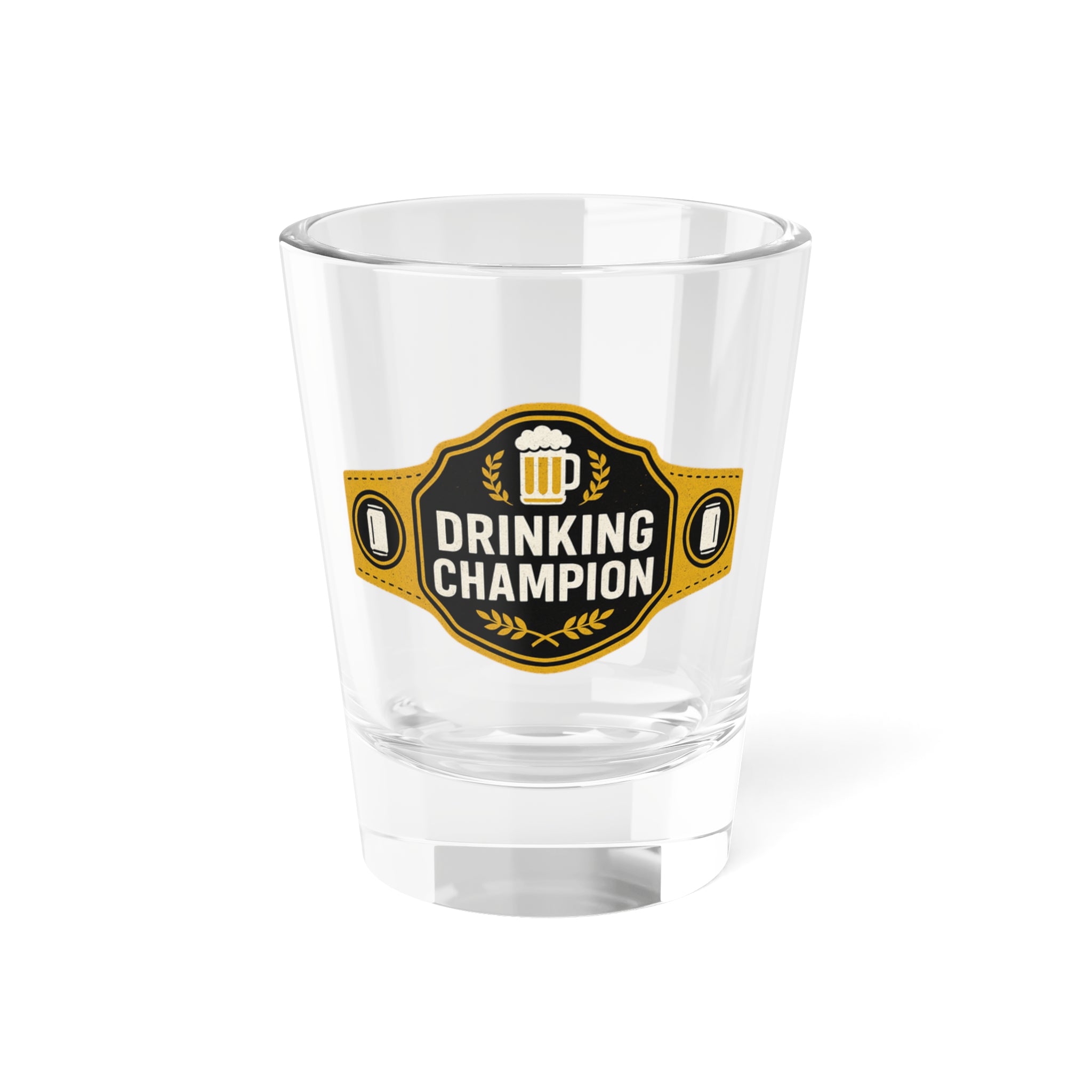 Wrestling Champion Belt Shot Glass