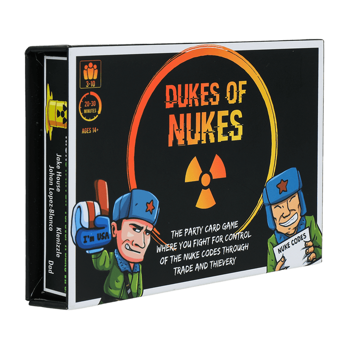 Dukes Of Nukes - The Party Card Game Of Nuclear Thievery - Falling Whale Games