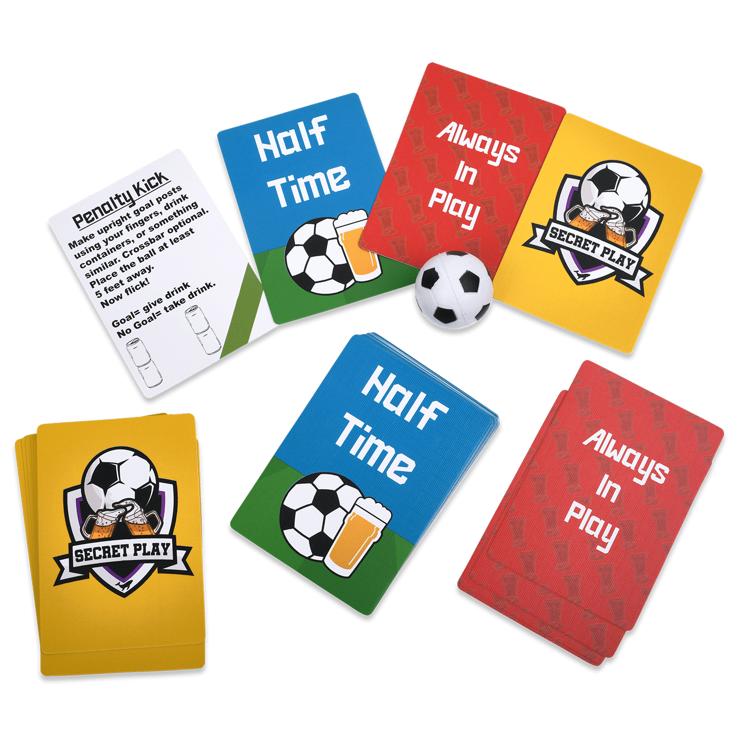 WATCH SOCCER, GET DRUNK - The Live Soccer Drinking Game