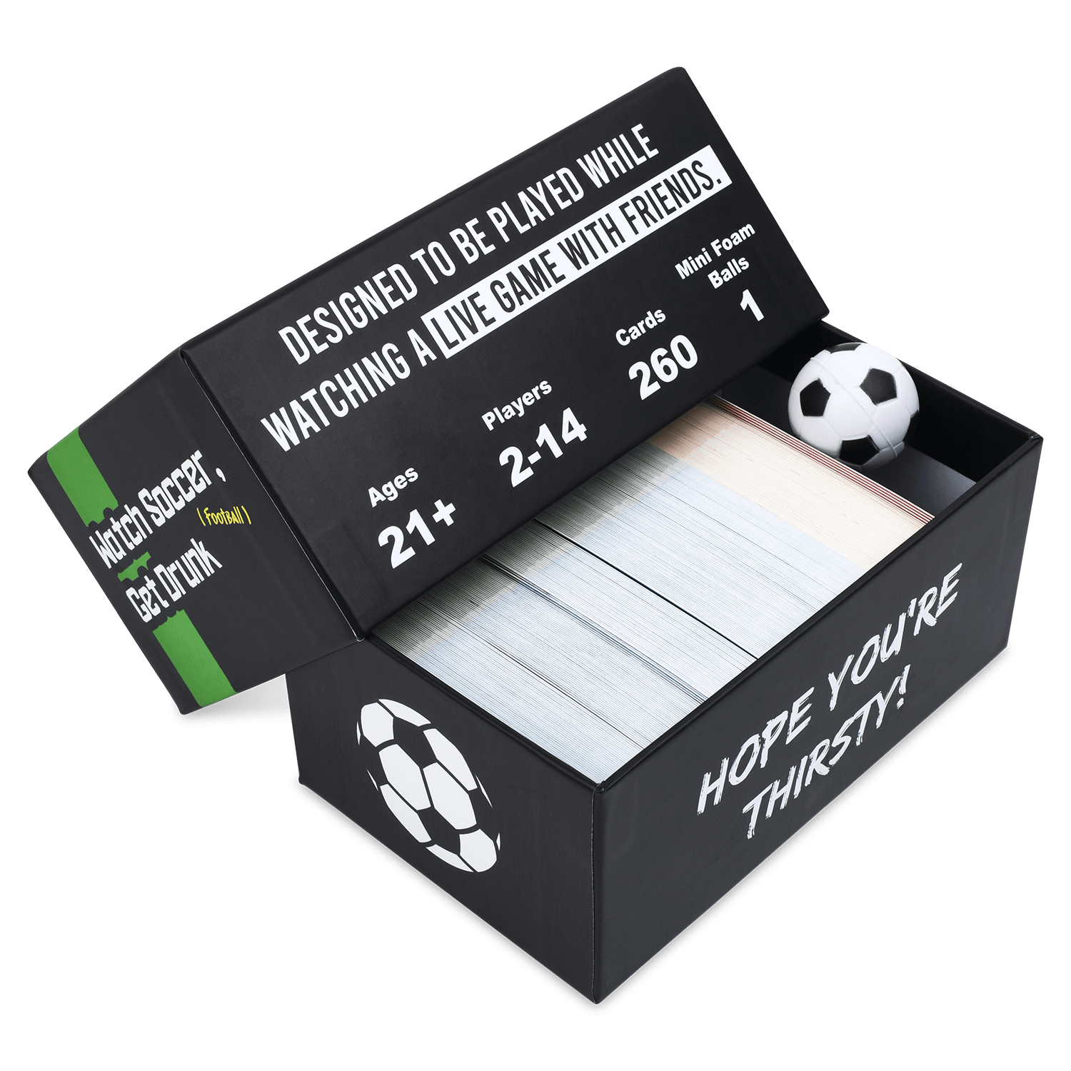 WATCH SOCCER, GET DRUNK - The Live Soccer Drinking Game