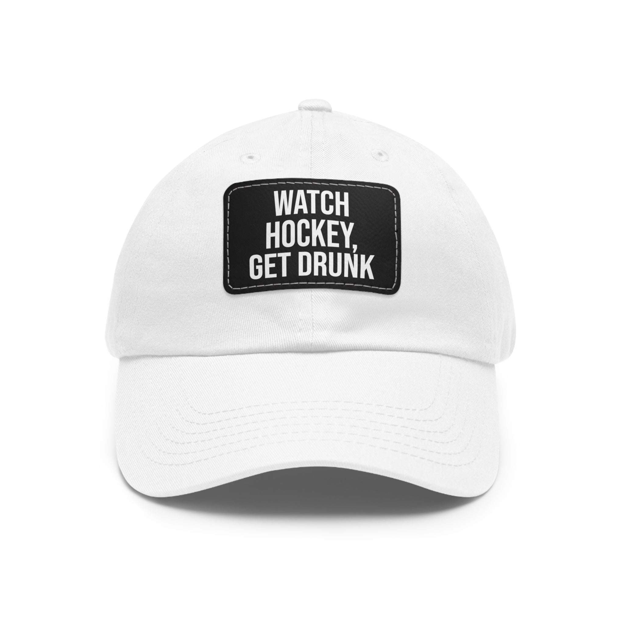 Watch Hockey Get Drunk dad hat