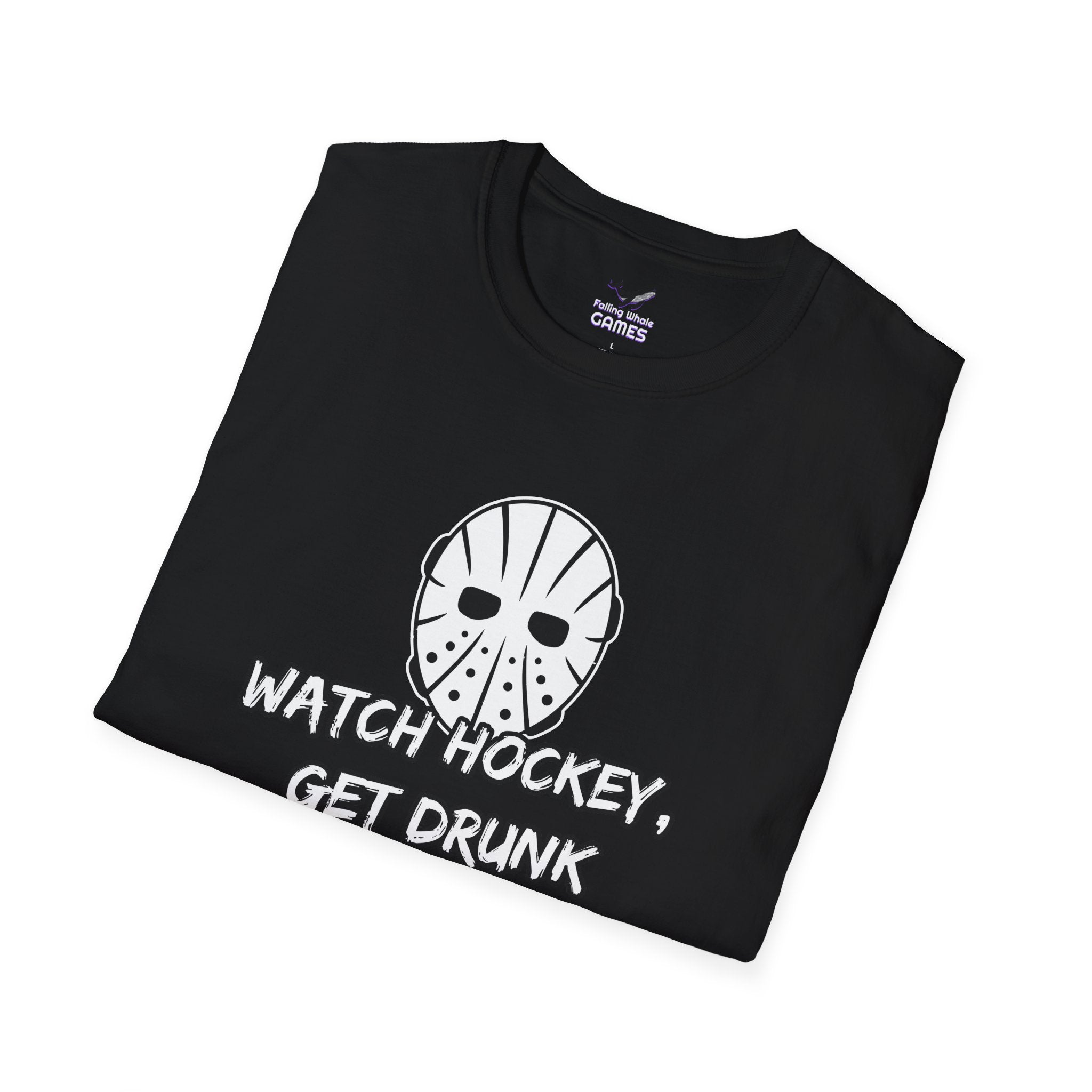 Watch Hockey Get Drunk graphic shirt