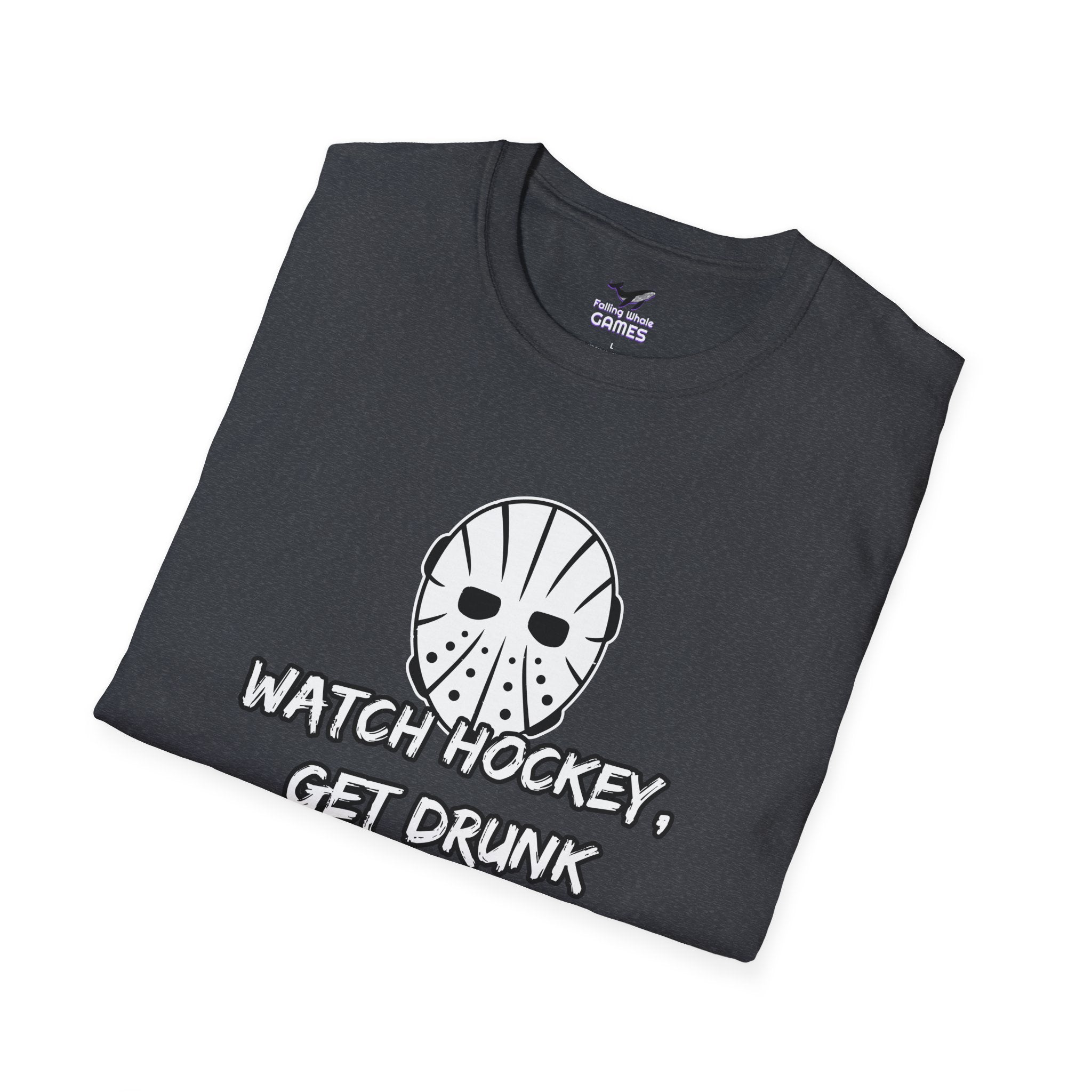 Watch Hockey Get Drunk graphic shirt