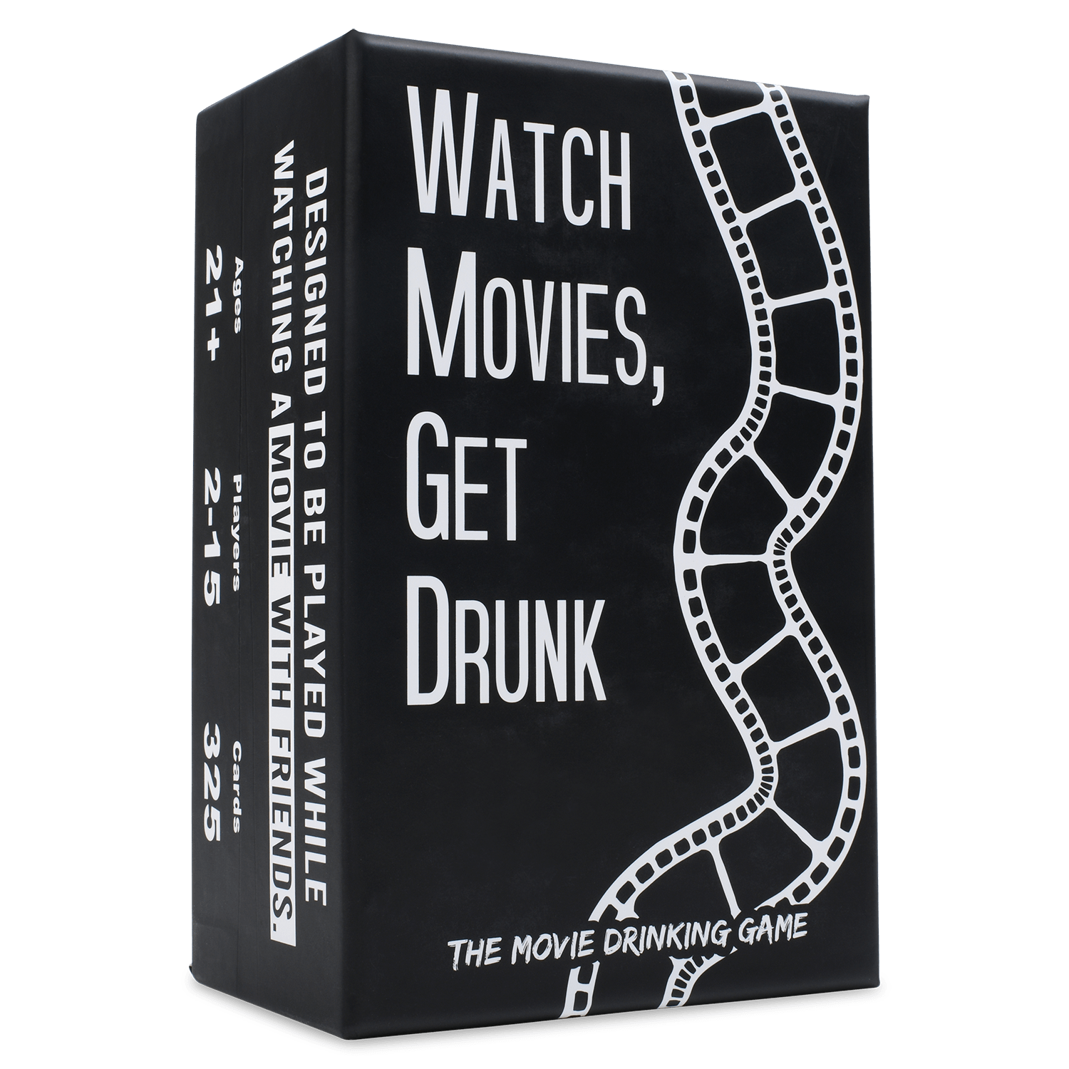 WATCH MOVIES, GET DRUNK - The Live Movie Drinking Game box