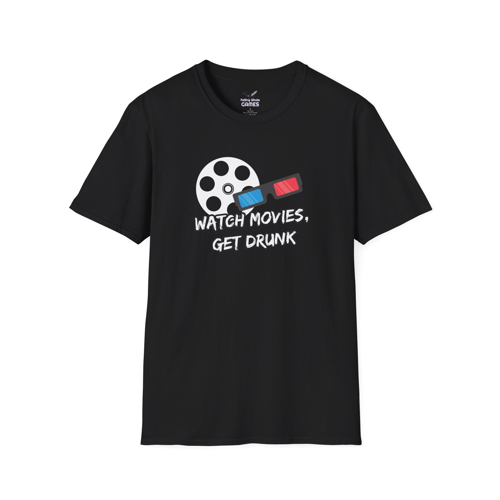 Watch Movies Get Drunk graphic shirt