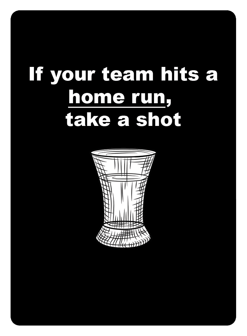 Always In Play card for if your teams hits a home run