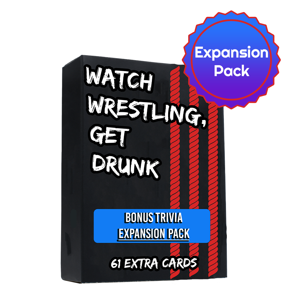 Bonus Trivia EXPANSION PACK for Watch Wrestling, Get Drunk