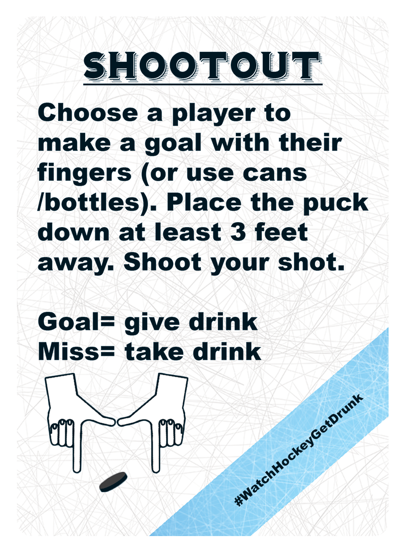 Intermission card for the Shootout card
